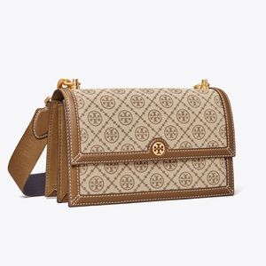 SOLD! 💯 Authentic 🌸 New Tory Burch T MONOGRAM SHOULDER BAG